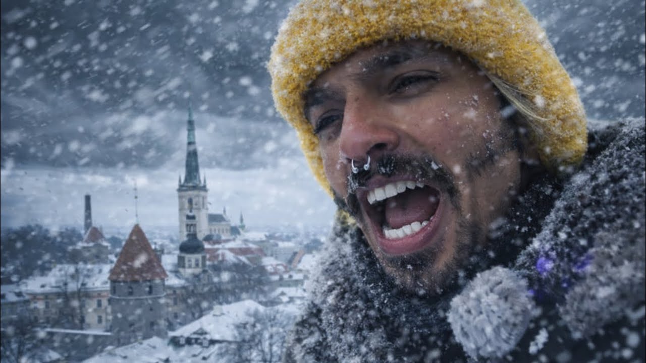 When a City Turns to Ice | -4°C Feels Like -11°C😳