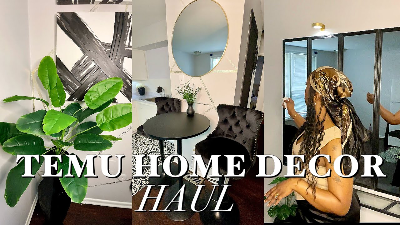 TEMU HOME DECOR | Home Makeover On A Budget | TEMU FURNITURE HAUL
