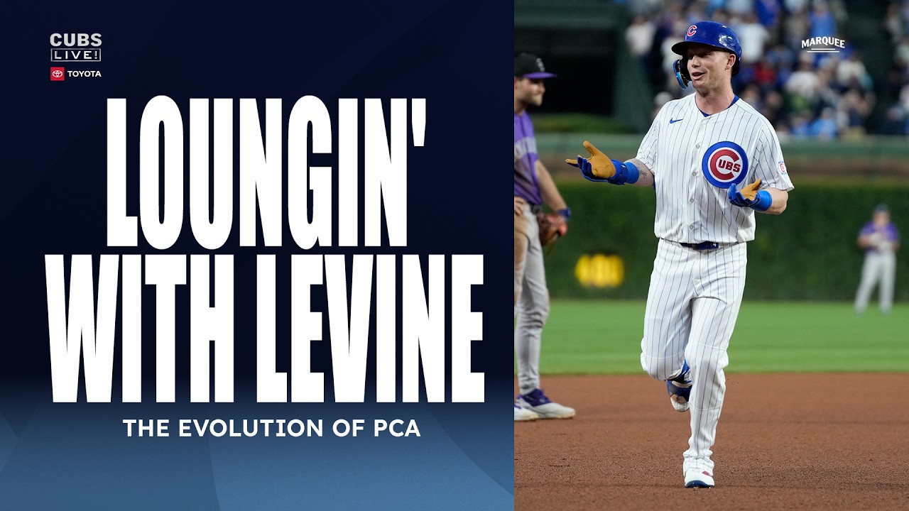 PETE CROW-ARMSTRONG: Power and FINESSE ⚡ | Cubs Live! (Loungin' with Levine 😎)