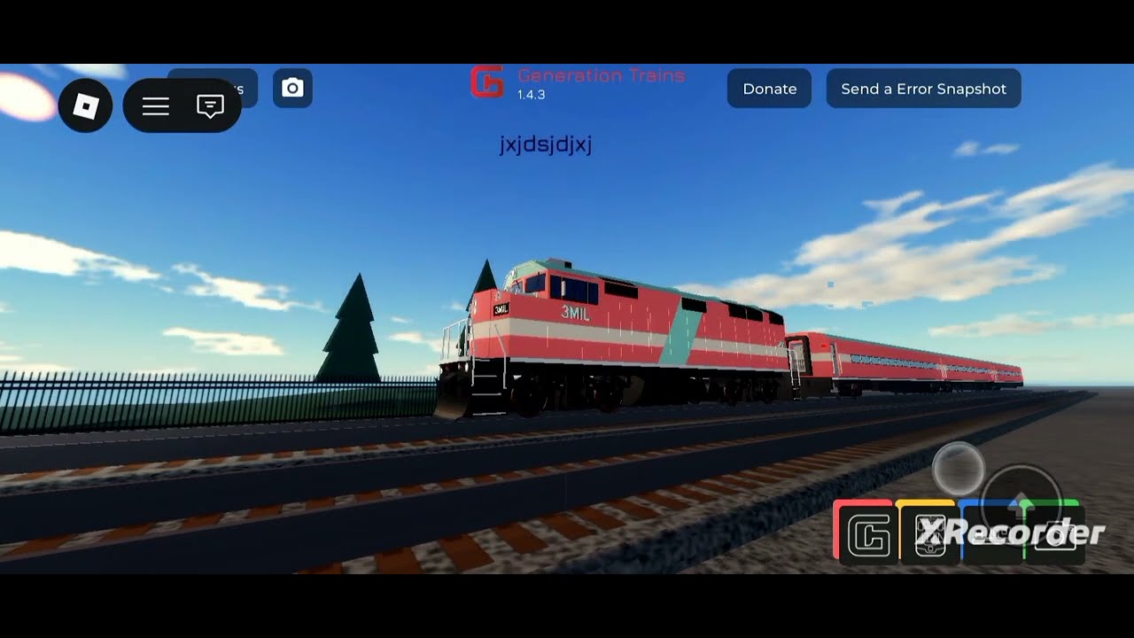 Railfanning In generation trains 