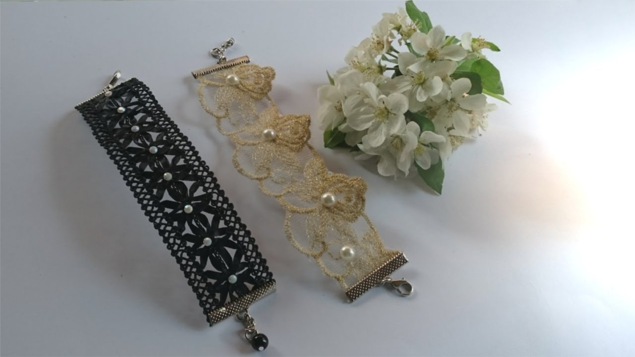 Lace Bracelet Tutorial (DIY)