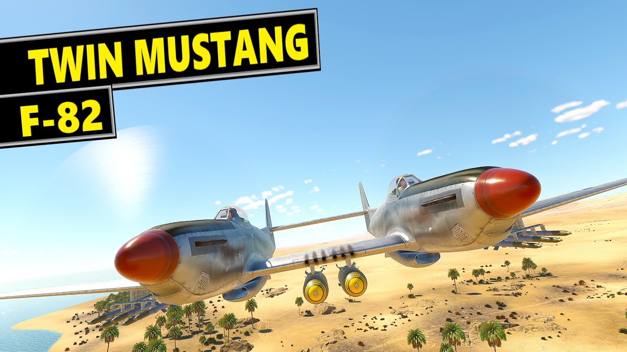 Should have tried this plane earlier... ▶️ F-82 Twin Mustang