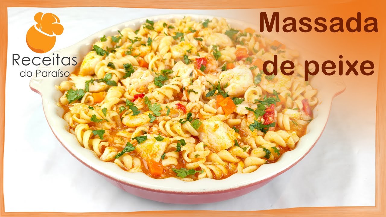 MASSADA DE PEIXE E CAMARÃO (refeição deliciosa e fácil de fazer) | 🍎  Receitas do Paraíso