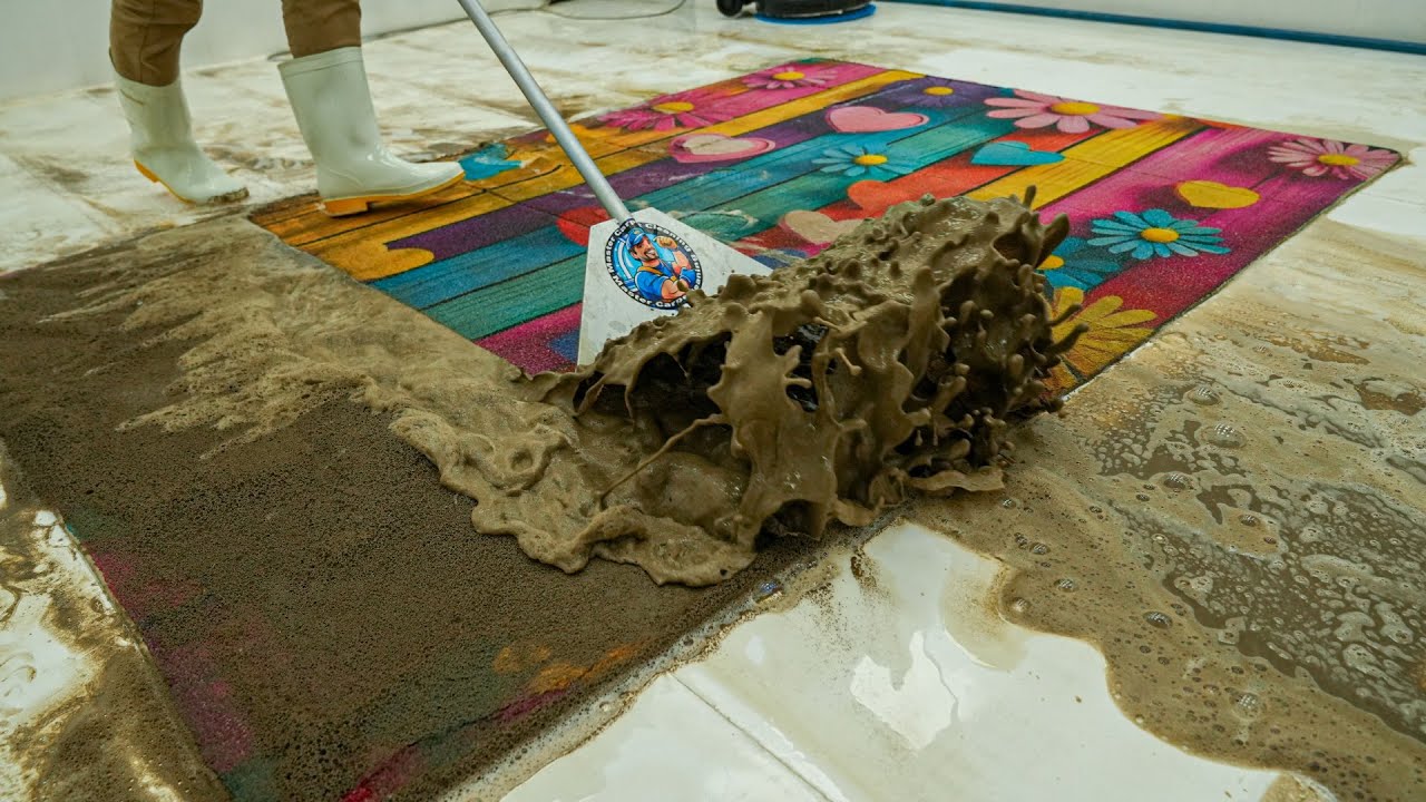 You Won’t Believe This Carpet’s Makeover – Satisfying Cleaning ASMR