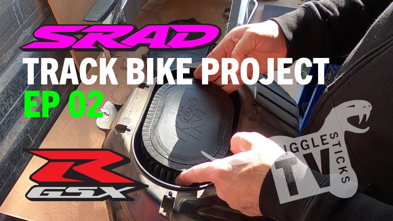 1996 GSXR 750 SRAD Track Bike EP: 02- Airbox and Frame
