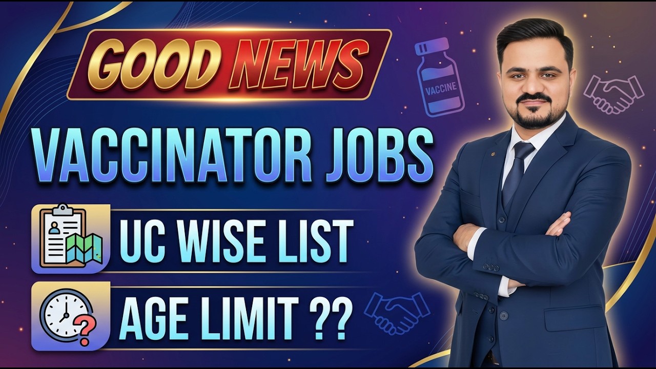 Vaccinator Jobs 2026 | UC Wise List |  Age Limit  | NTS Vaccinator Jobs