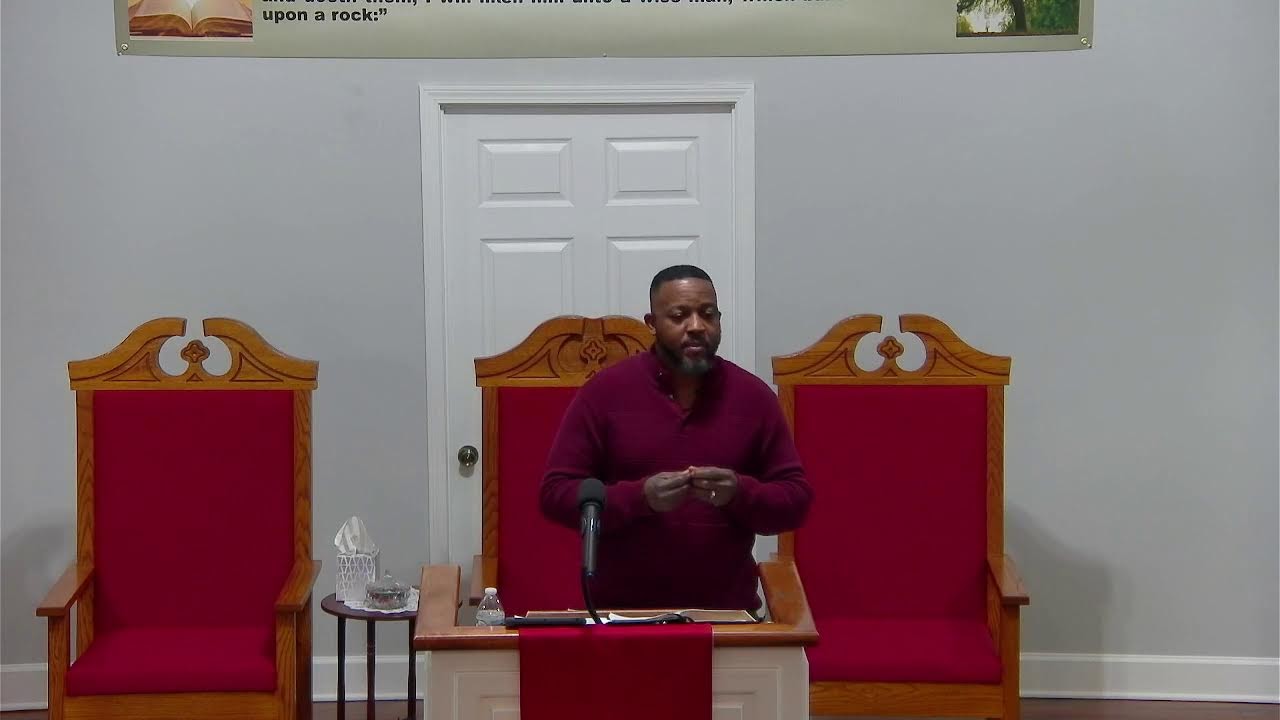 Be Ye Holy, Friday Night Service; 13FEB26