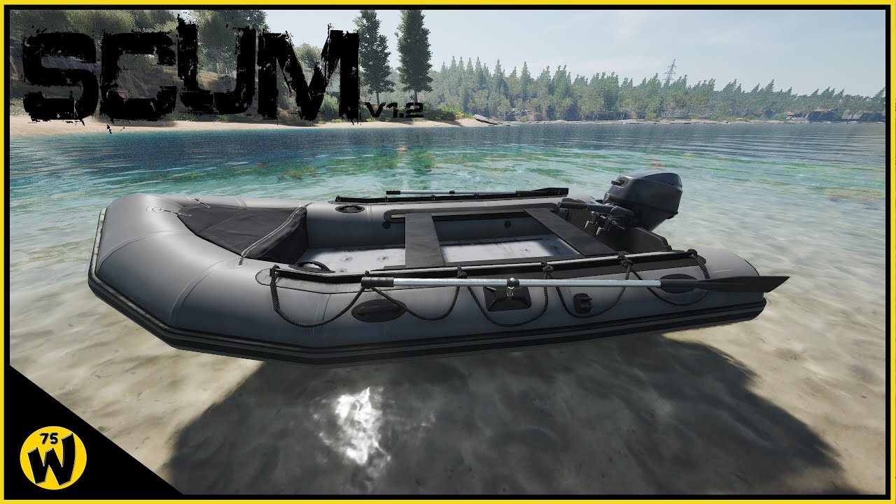 SCUM 1.2 - Надувная лодка/Просто надуйте и плывите