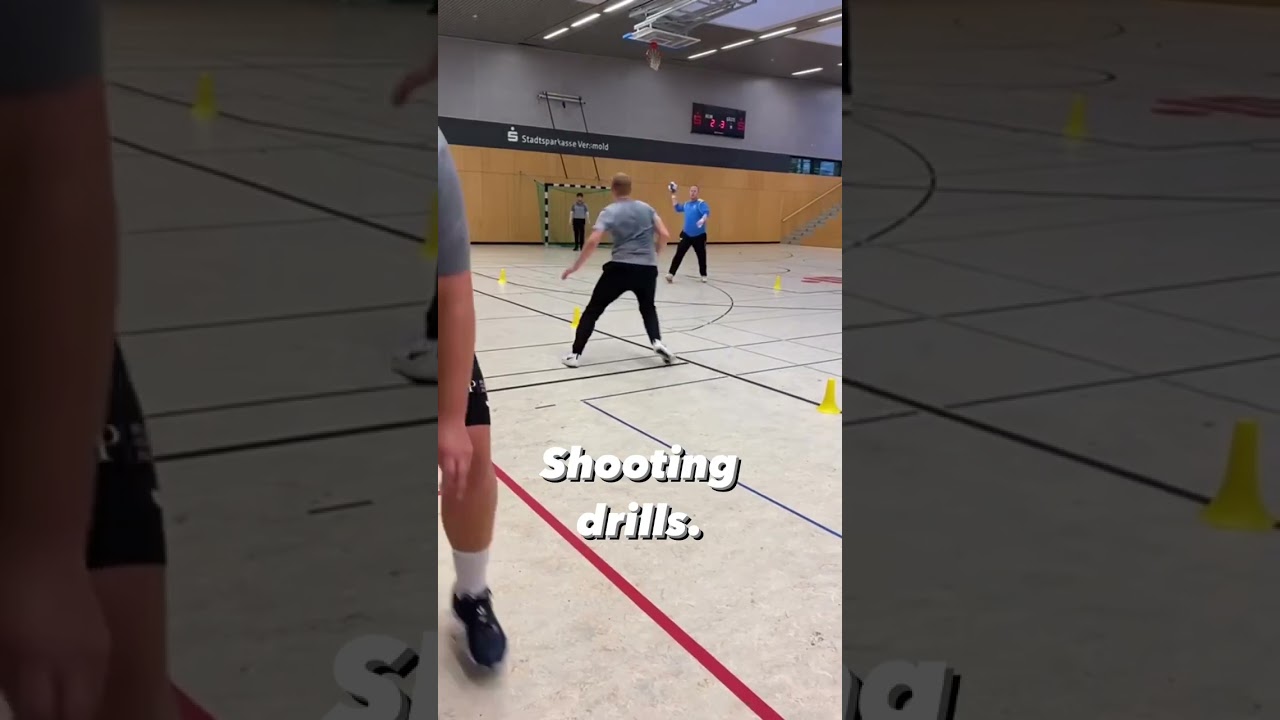 🥅🤾&zwj;♂️🔝#handball SHOOTING DRILLS ❗ by 📽 sfloxten