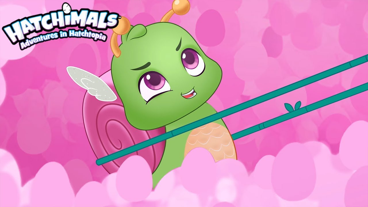 Flying Snails (Compilation) | Hatchimals Adventures in Hatchtopia | Cartoons for Kids