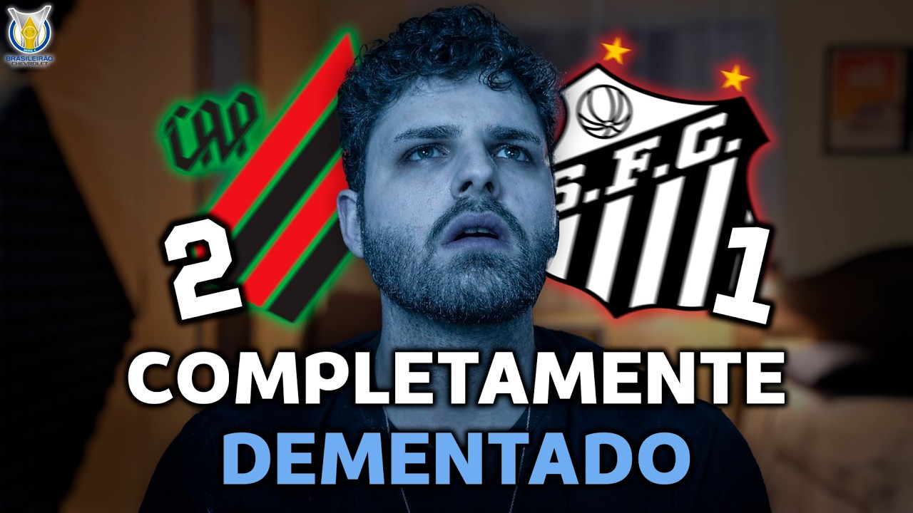 Athletico PR 2x1 Santos - SÓ PIORA