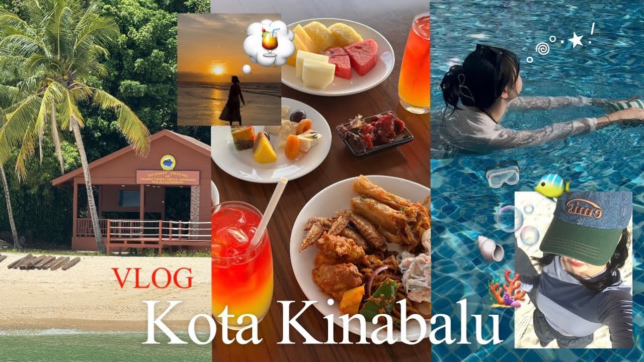 🇲🇾VLOG | 여유롭지만 알차게! 4박 5일 코타키나발루 여행🏝️| 맛집 | 라이브 펍🍻| 호핑투어 | 낭만 선셋🌅 | 가성비 마사지 | 하얏트, 메리어트 호텔 클럽라운지🍸