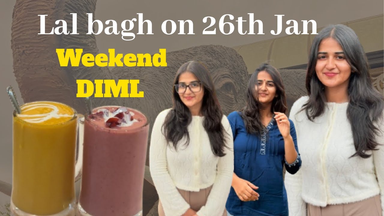 Visiting Lal Bagh on January 26🫣!! Andhra meals at Bengaluru🤤|| Sagar Juice🔥🔥!@varshithasreenivasss 