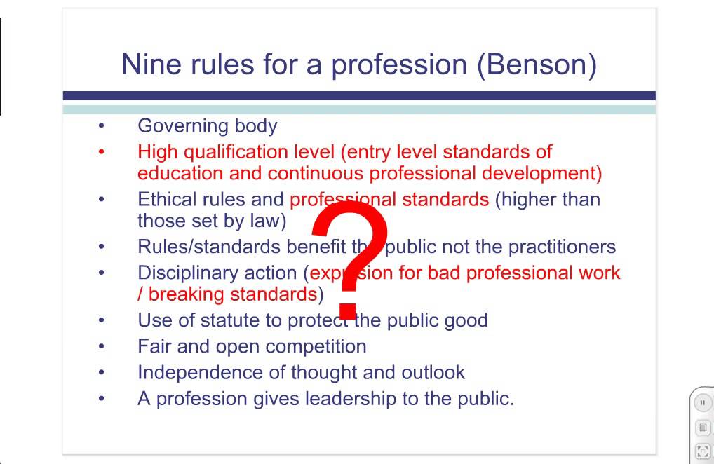 Regulating Professional Competence - EuroSTAR - Isabel Evans