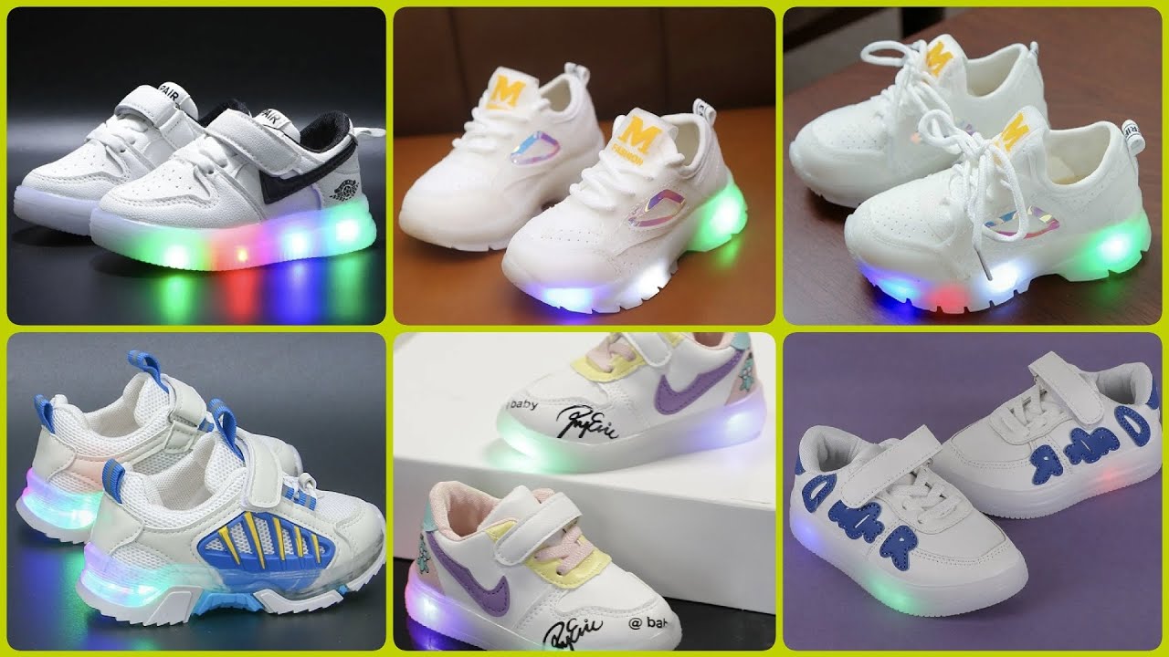 Kids Unisex Led shoes // kids trendy lighting shoes // Diya Smart