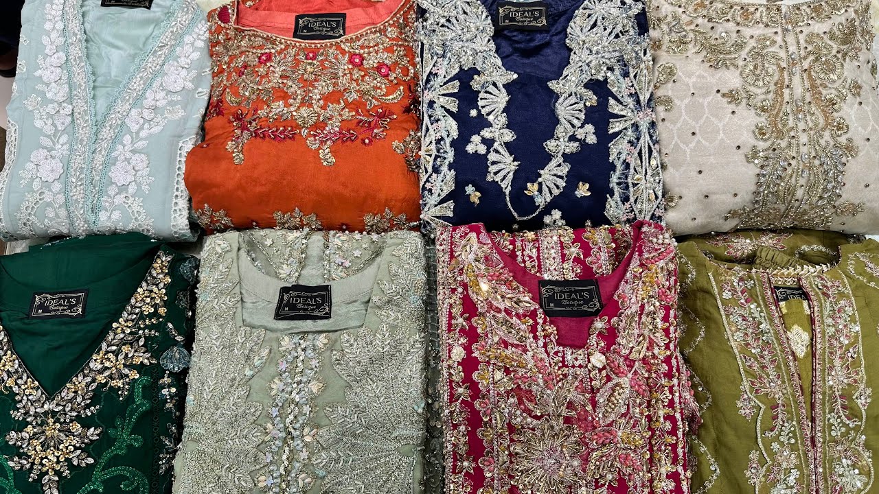 Ideal Boutique 👑 Recreated Harris Shakeel & Maria B Inspired Formal & Semi-Formal Wedding Dresses