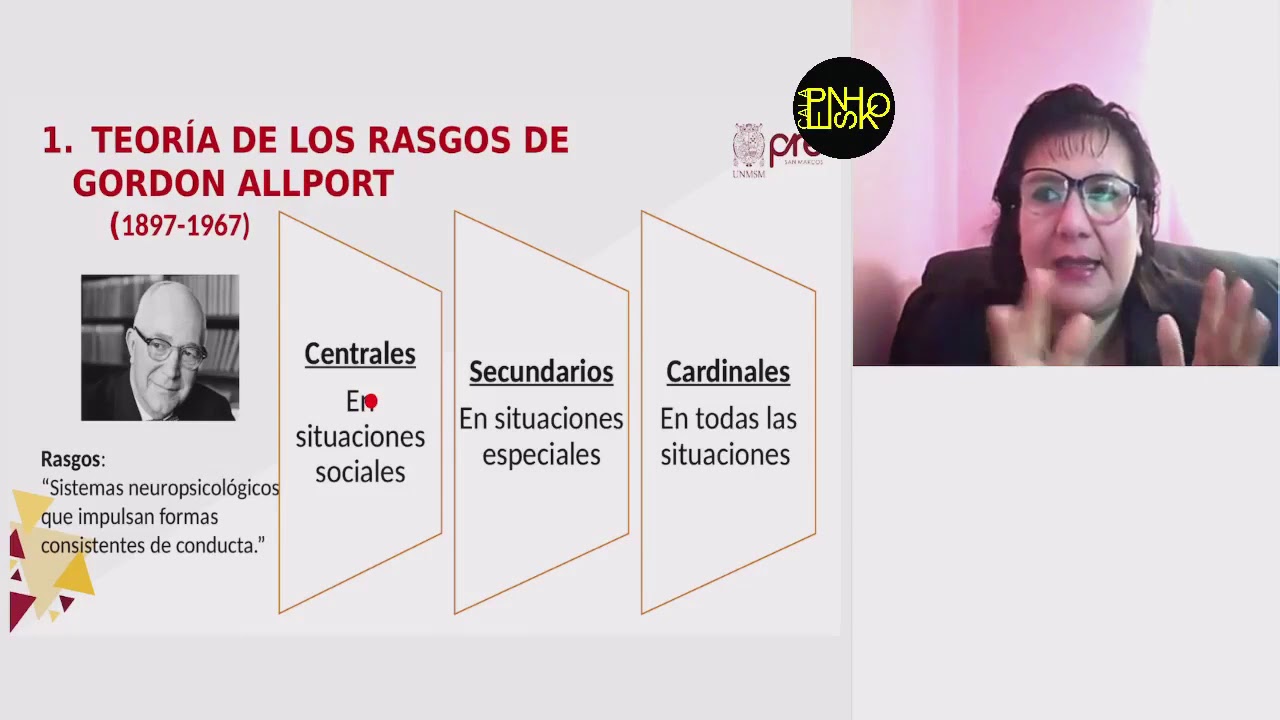 PEPRE SAN MARCOS 2020-1-SEMANA 17-Psicología:  Personalidad I