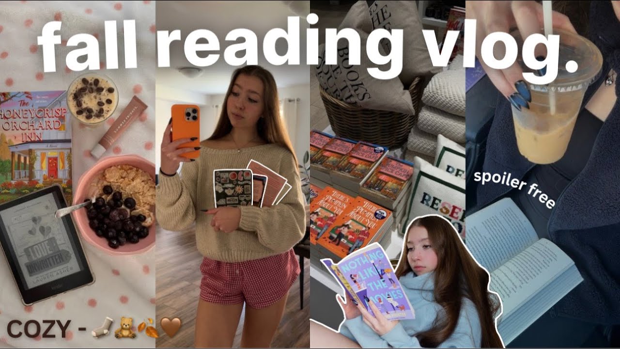 уютный осенний видеоблог для чтения 🧦🧸🤎 [видеоблог без спойлеров для чтения] Я ВЫШЛА ИЗ СВОЕГО КР...