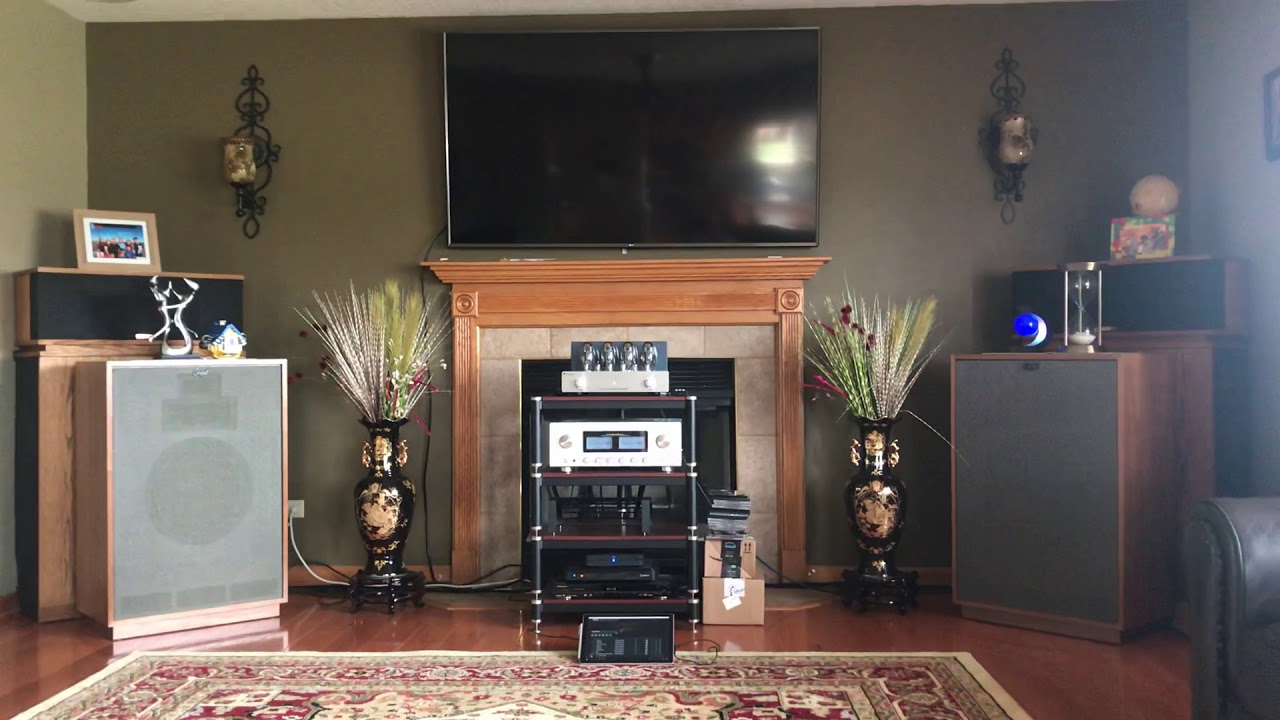 Klipschorn vs Luxman L505u