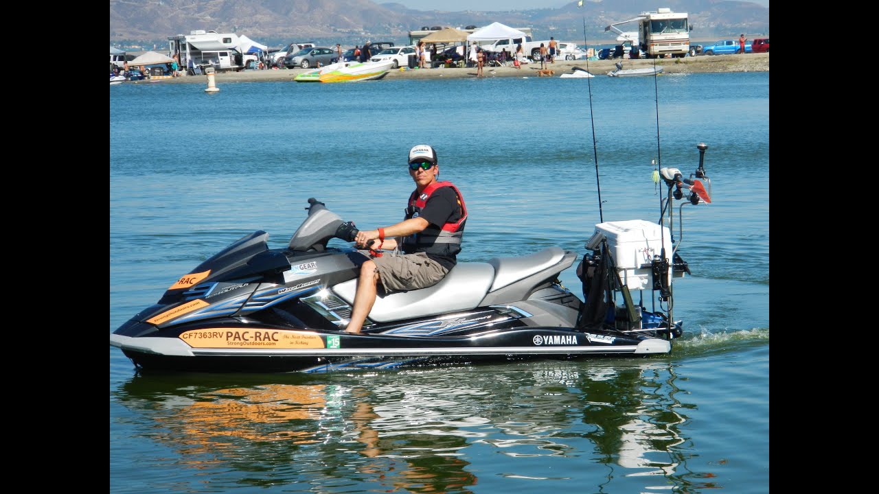 Jet Ski PWC - Reboarding - HOW TO GET BACK ON WHEN YOU HAVE A COOLER RACK INSTALLED