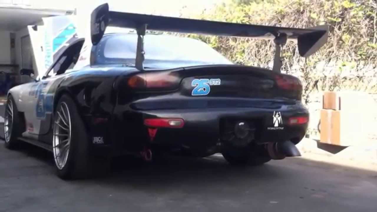 Lucky 7 Racing #25 Peripheral Port NA 3 Rotor 20B RX7 FD Race Car