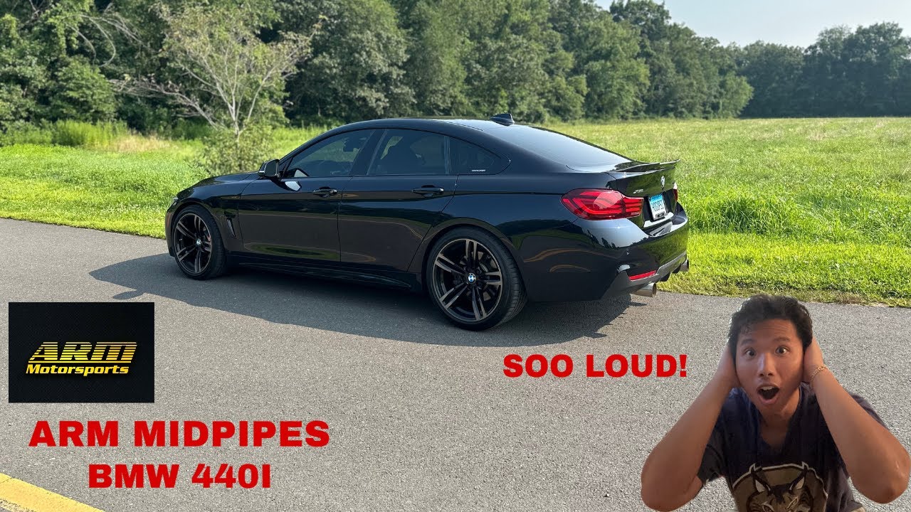 INSTALLING ARM MIDPIPES ON MY BMW F32/F36 B58 340/440I *SO LOUD