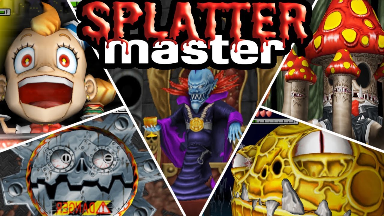 Splatter Master (PS2) - All Bosses