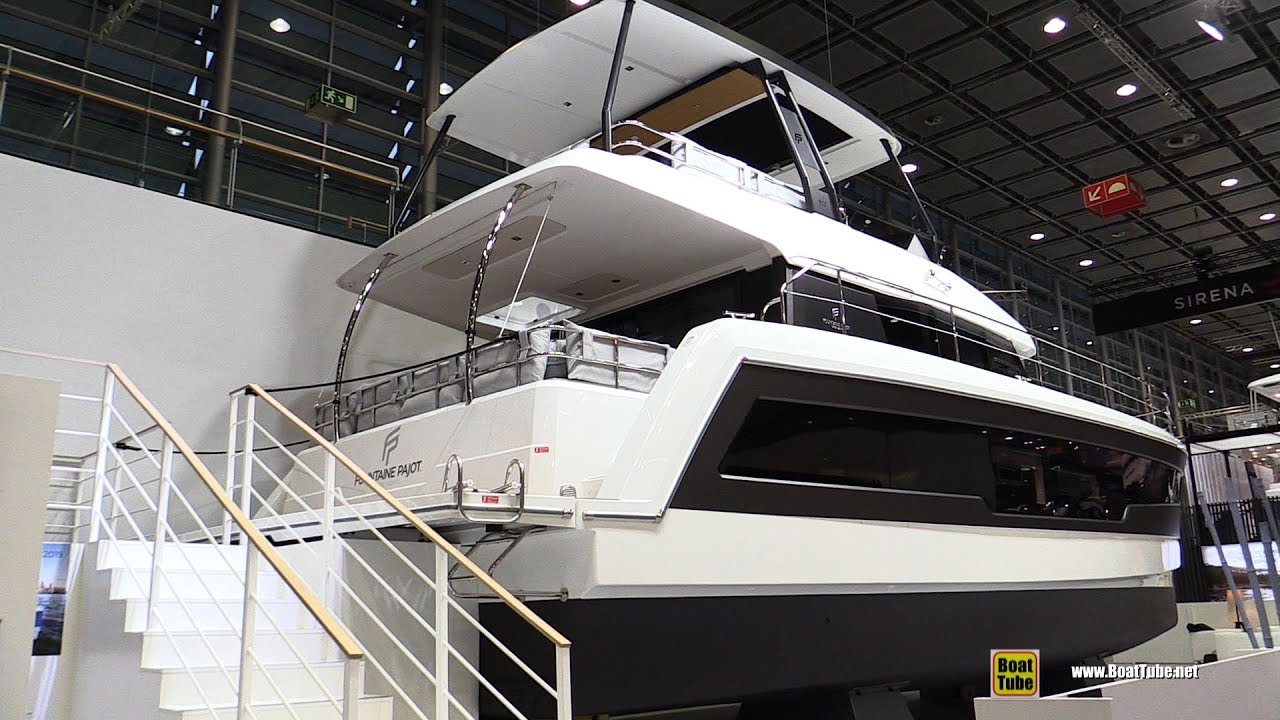 2019 Fountaine Pajot MY 40 Power Catamaran - Walkaround - 2019 Boot Dusseldorf