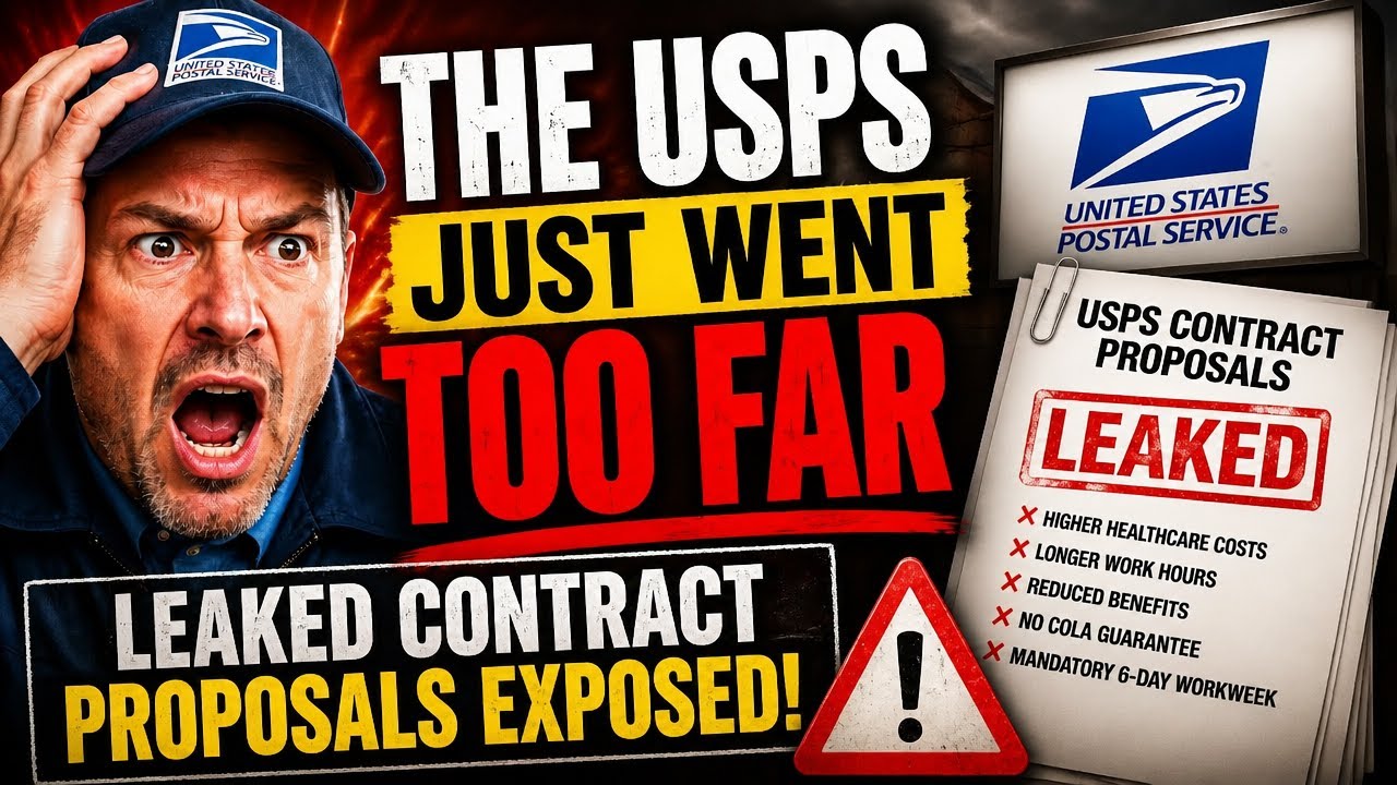 The USPS Just Went Too Far: Leaked Contract Proposals Exposed