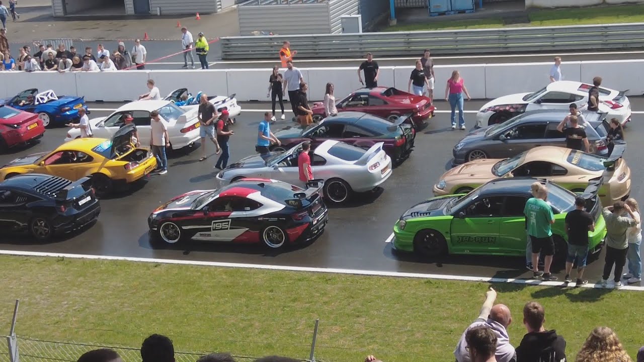 JAPFEST 2024 POWER HOUR!  JDM SHOWCASE DRIFT AND BURNOUTS!!!