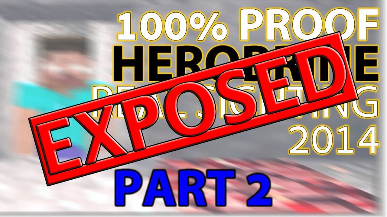 AlongCameJosh's Herobrine sighting EXPOSED part 2