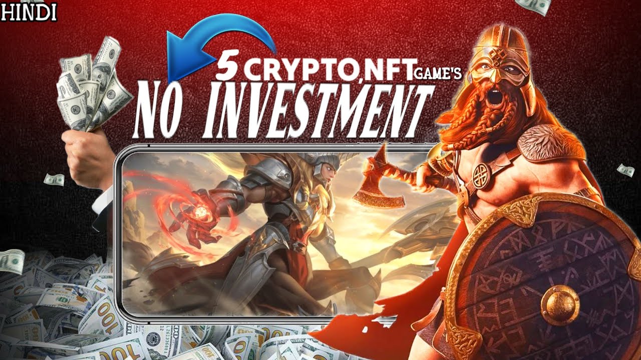 [NO INVESTMENT] TOP 5 PLAY TO EARN NFT CRYPTO GAME'S @NFTwisdom