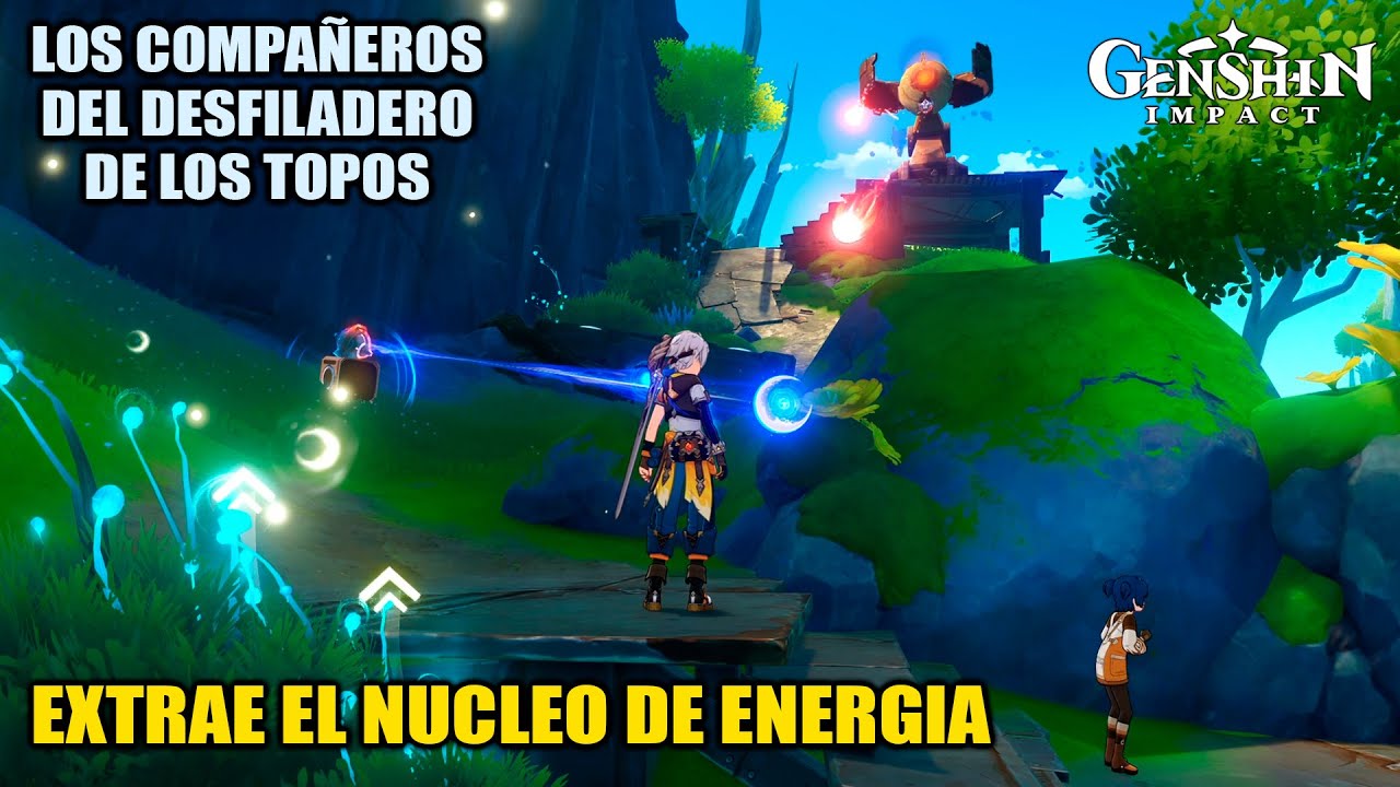 Extrae el n&uacute;cleo de energ&iacute;a ｜ Los compa&ntilde;eros del Desfiladero de los Topos ｜NOD KRAI｜ Genshin Impact