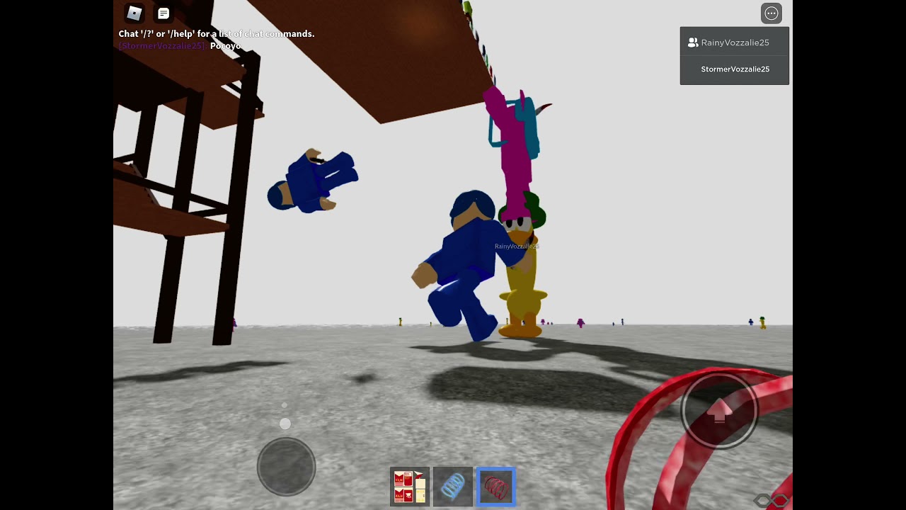 Lol pocoyo is running weirdly #roblox  #pocoyo #insaneelevator
