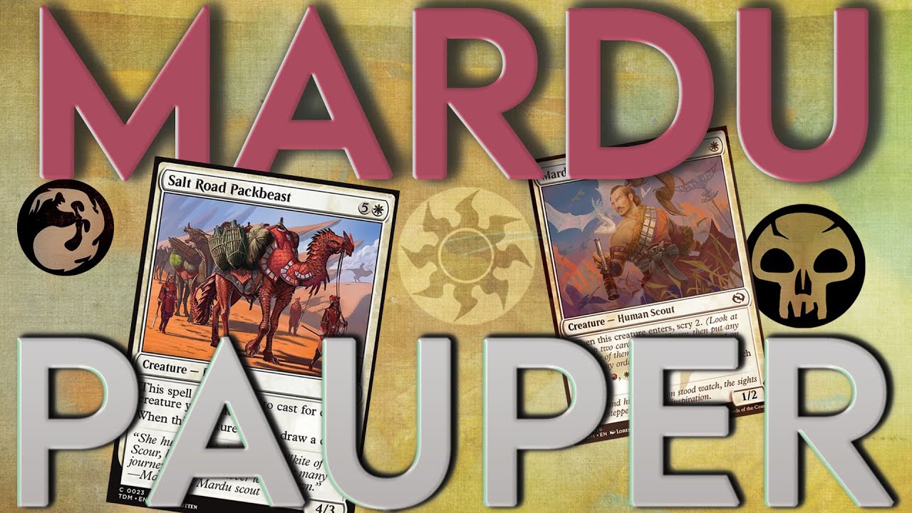 MARDU - Packbeasts and Devotees!  |  MTG PAUPER