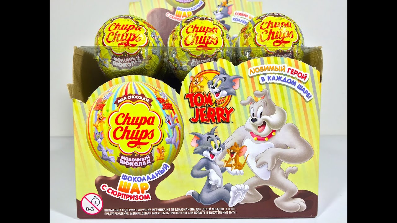 Открываем  Шары Сюрпризы из Том и Джерри. Unboxing Surprise Eggs Tom and Jerry
