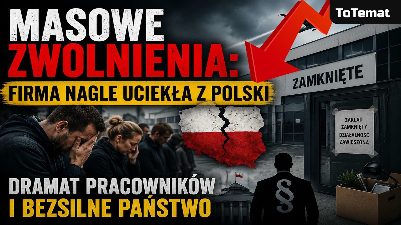 Masowe zwolnienia: Firma Nagle uciekła z Polski | Dramat pracownik&oacute;w i bezsilne państwo