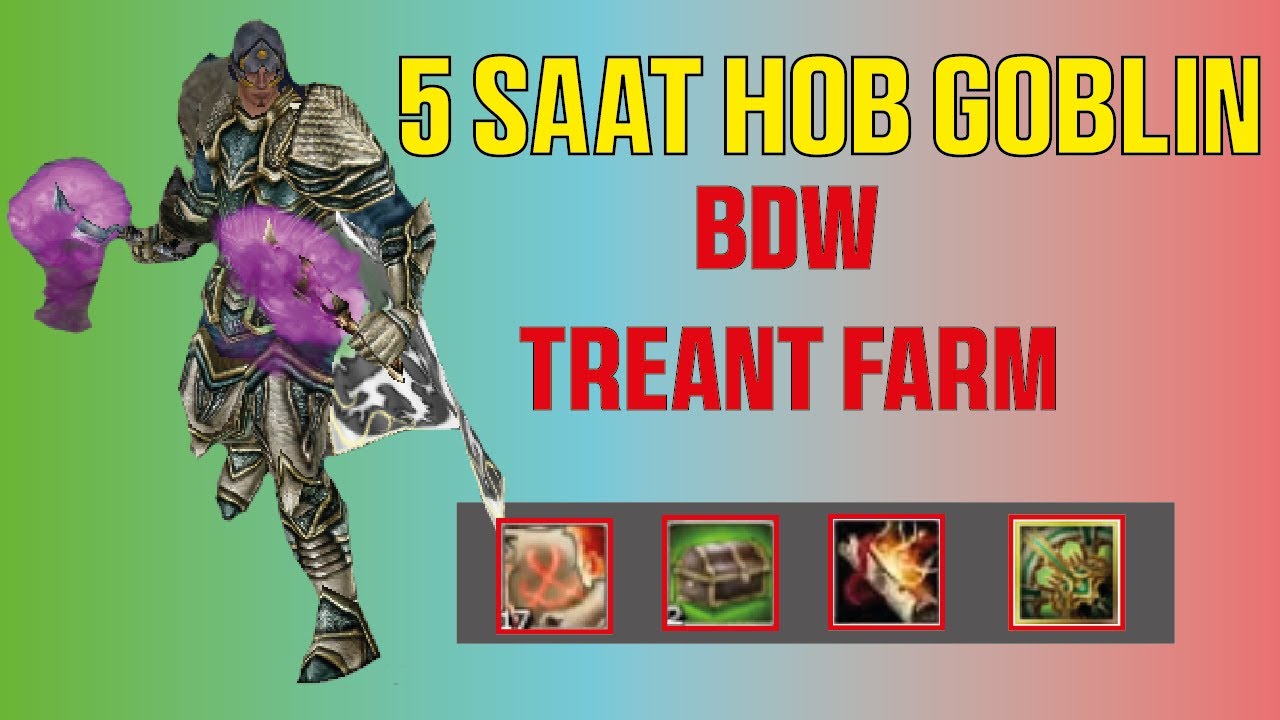 Sıfırdan Asas Serisi Bölüm 12 | CZ Hob Goblin Farm | Treant Farm | Knight Online