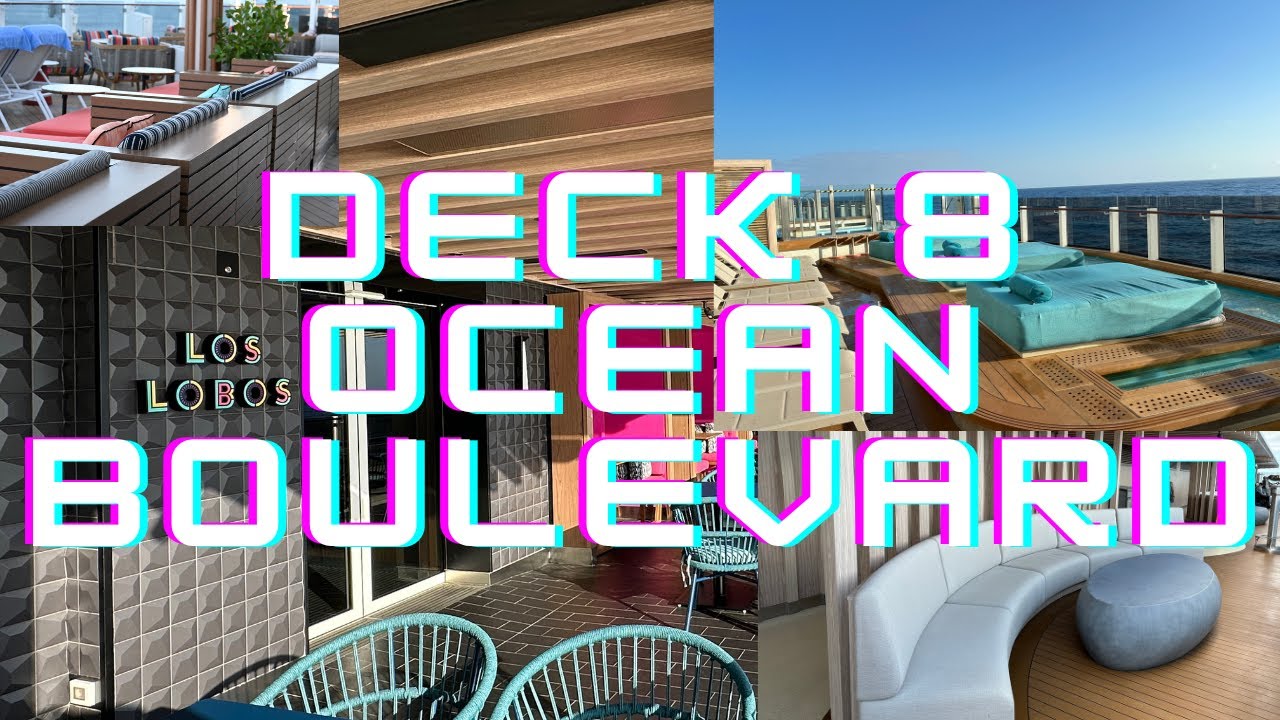 Norwegian Pr1ma Deck 8 Ocean Boulevard Tour