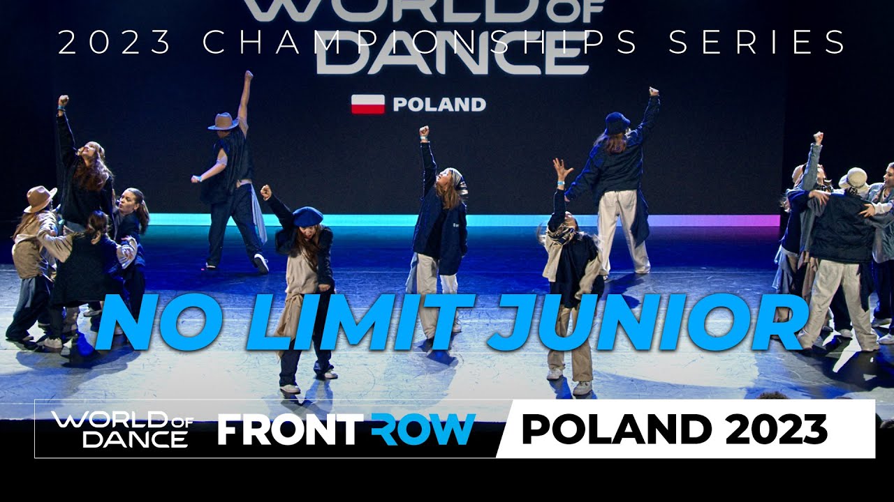 NO LIMIT Junior | 3rd Place Junior Team | FrontRow | World of Dance Poland 2023 | #WODPL23