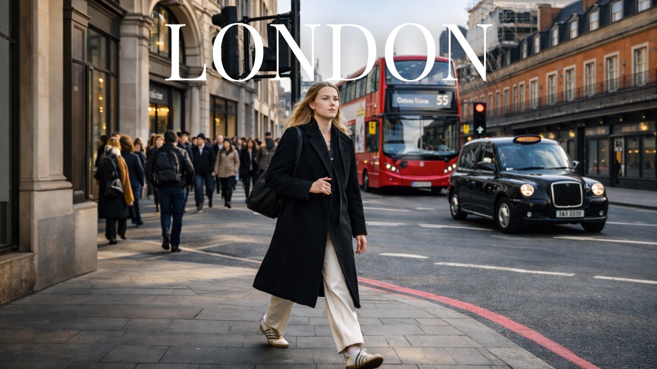 London Morning Walk 🇬🇧 Busy Weekday Commute | Central London