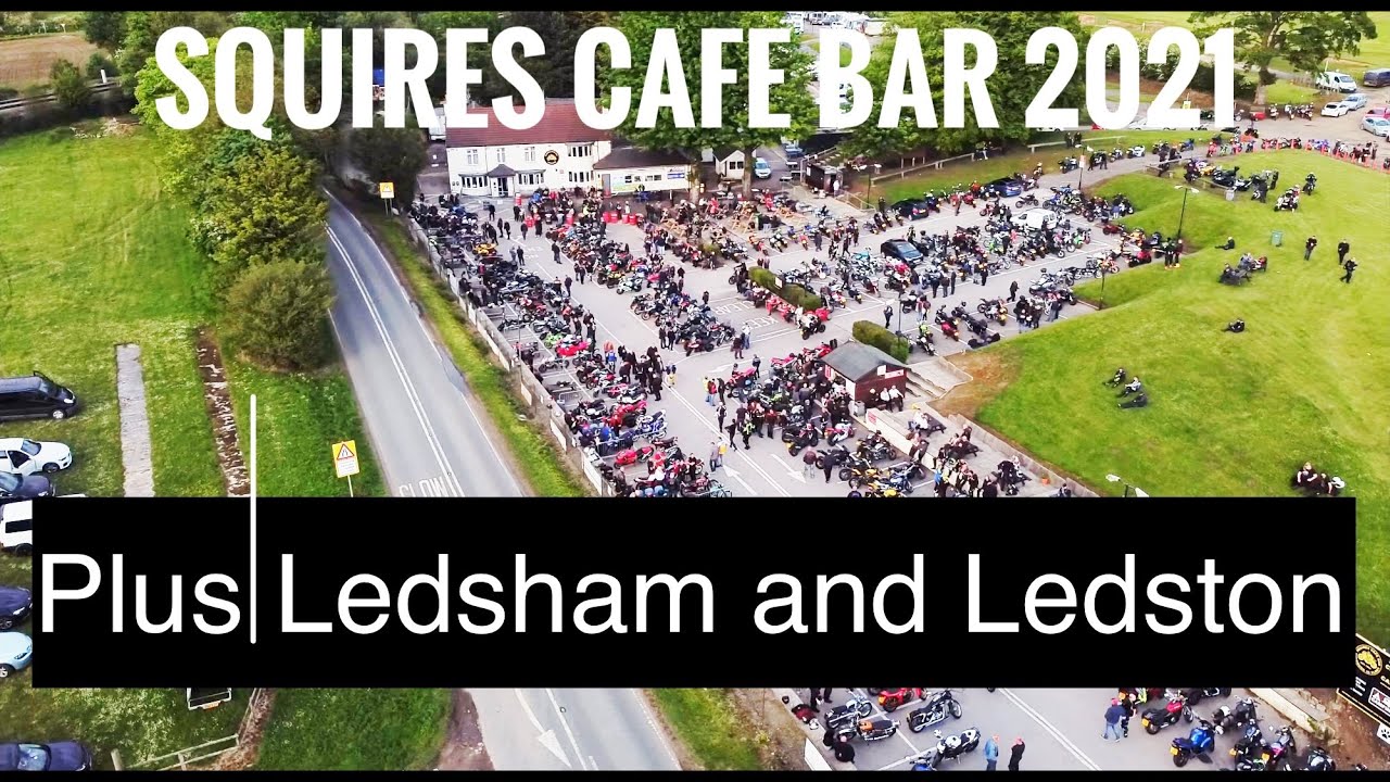 Squires Cafe Bar, Ledsham and Ledston aerial footage May 2021