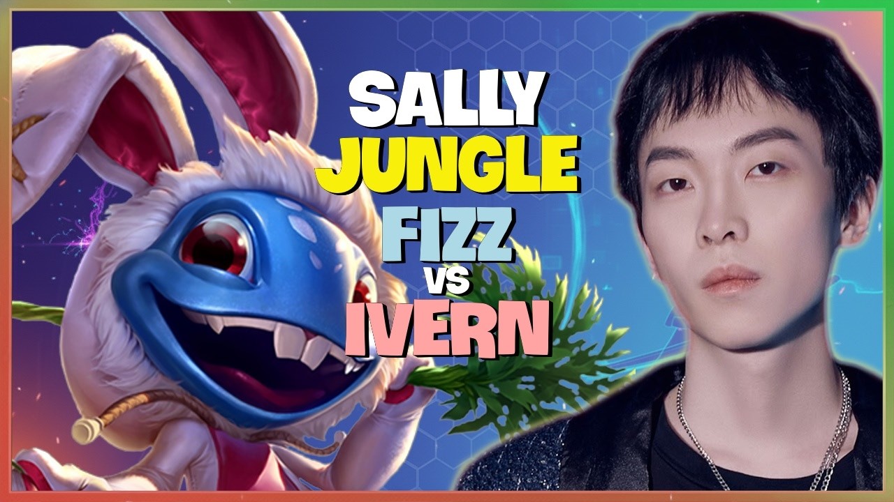 Sally Fizz : His JUNGLE Pathing is DEVASTATING Ivern in Challenger Elo