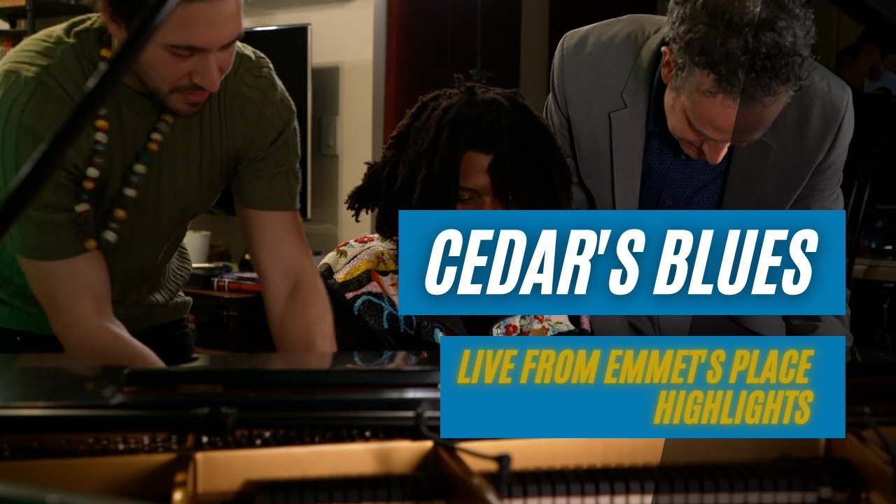 Emmet Cohen w/ Joe Farnsworth, Jeb Patton, & Sean Mason | Cedar's Blues