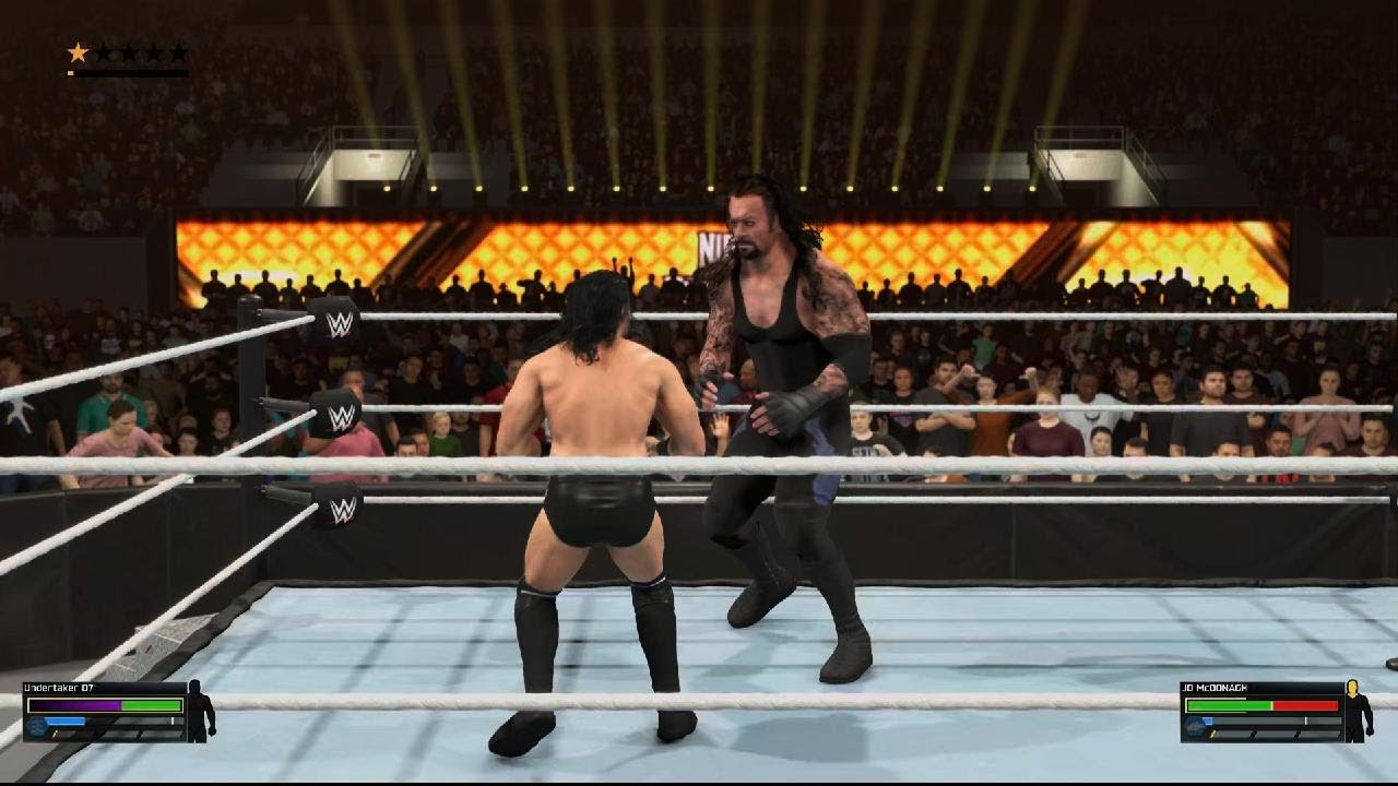 WWE 2K26 Андертейкер против Джей Ди Макдоноу