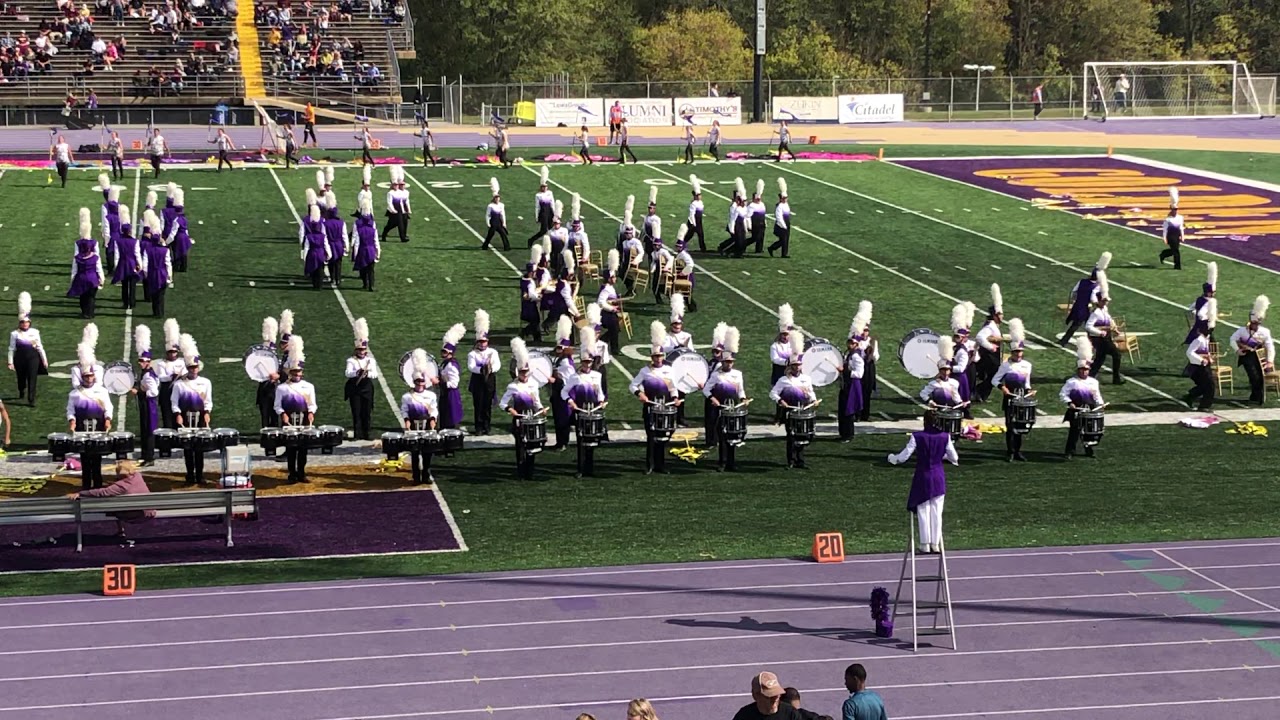 West Chester University Marching Band Field Show 10-12-2019