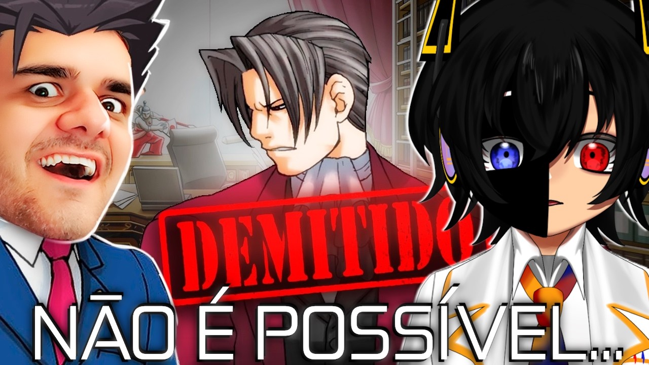 REACT: Edgeworth Foi DEMITIDO?? NÃO É POSSÍVEL! - Phoenix Wright: Ace Attorney