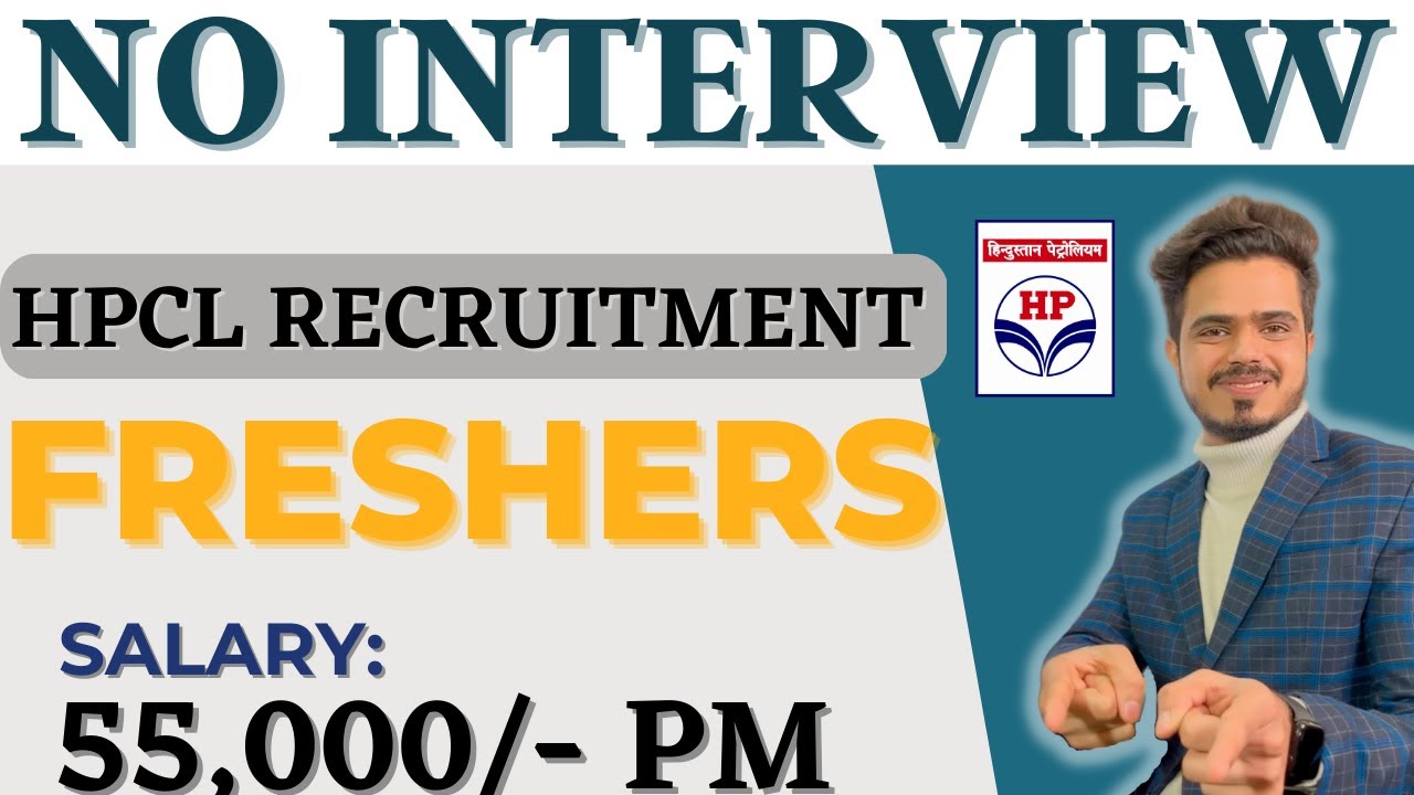 HPCL Recruitment 2023|No Interview| Freshers| Salary: 55,000 |  Permanent job | Latest psu jobs 2023