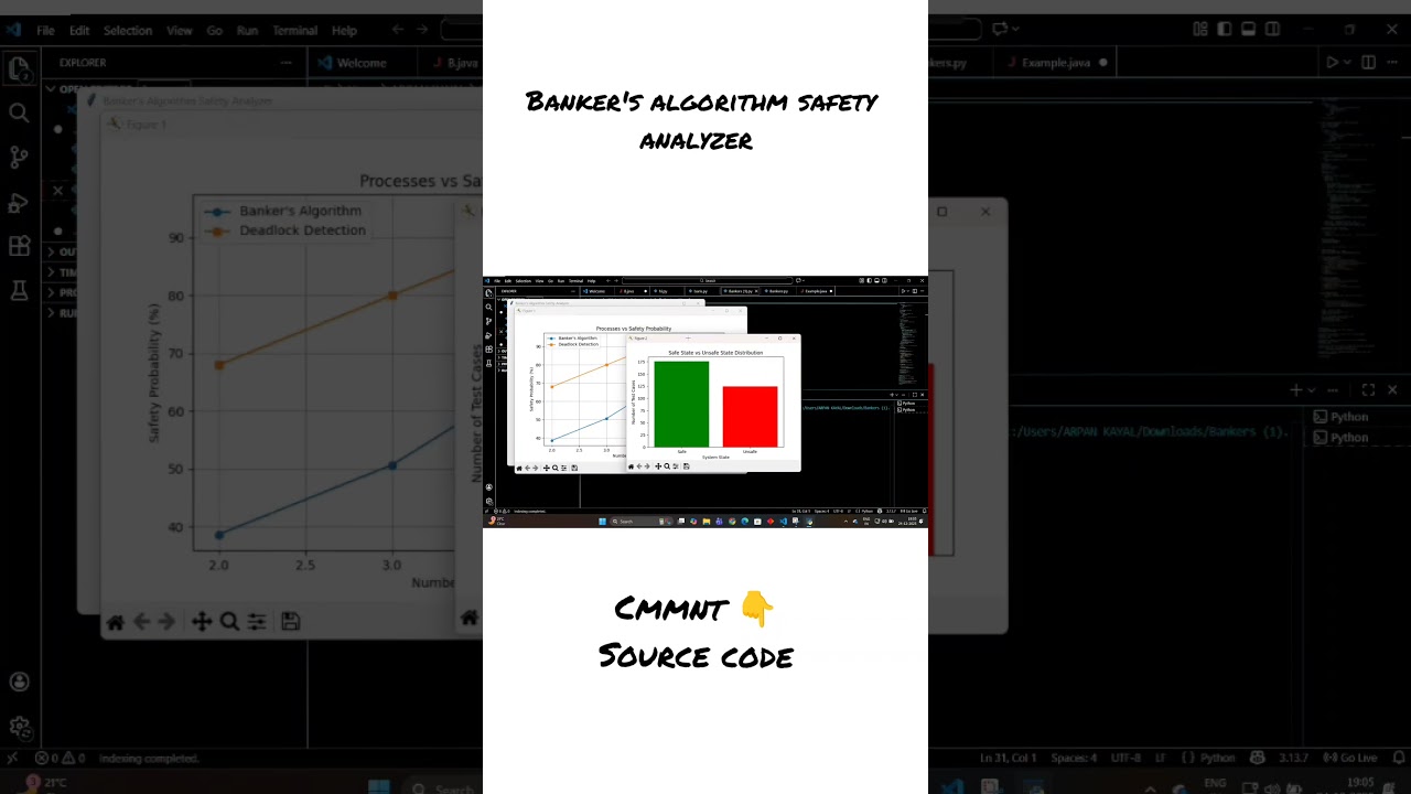 Banker's Algorithm GUI Project in Python | Operating System