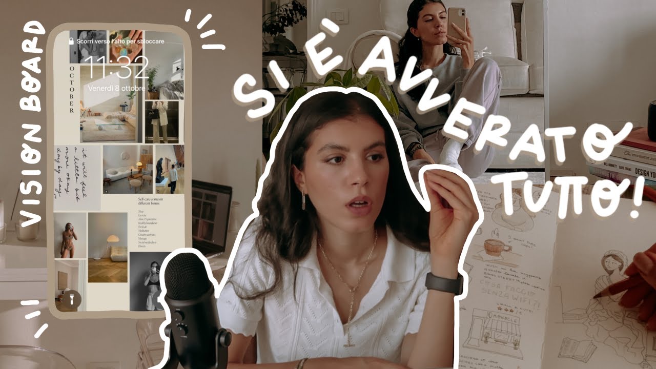 Creare una VISION BOARD che FUNZIONI DAVVERO!! 💪🏼 Ecco Come Ho Raggiunto Tutti i Miei Obiettivi...🤫